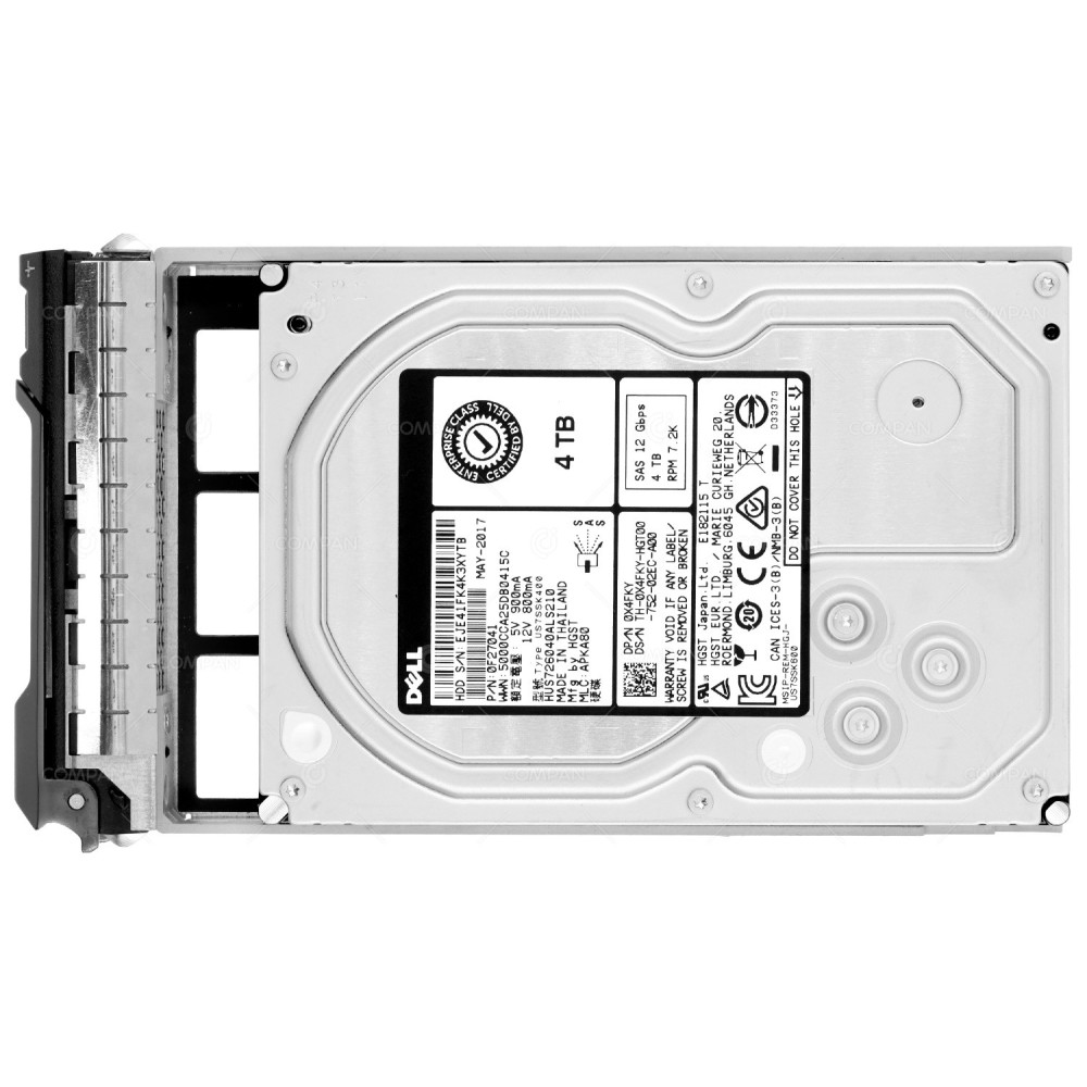 X4FKY DELL HDD 4TB 7.2K SAS 12G 3.5" LFF